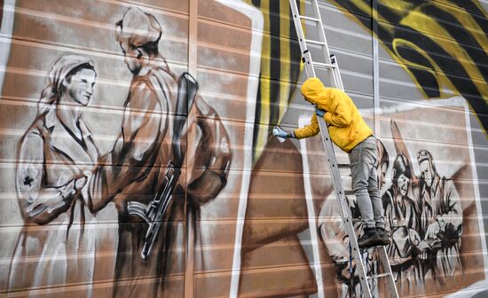 Russia Victory Day Preparations