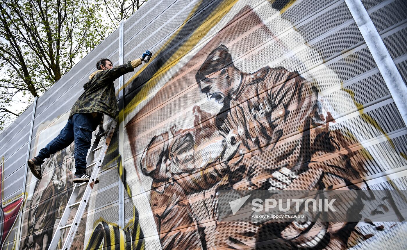 Russia Victory Day Preparations