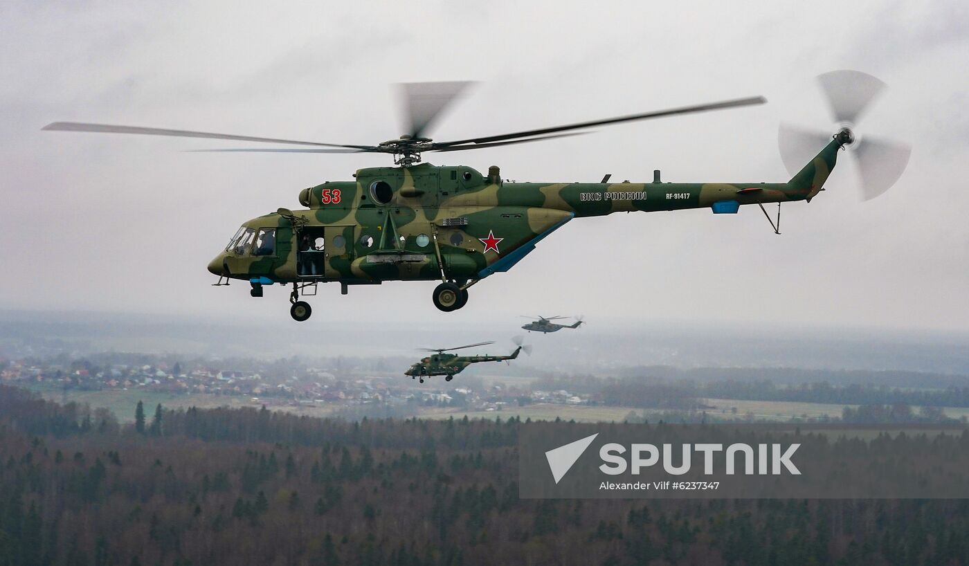 Russia Victory Day Parade Rehearsal