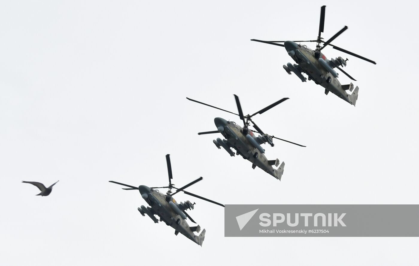 Victory Day flypast in Moscow