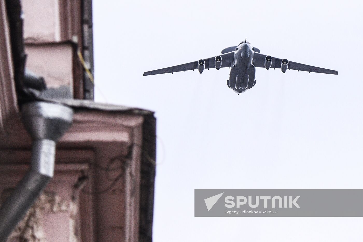 Victory Day flypast in Moscow