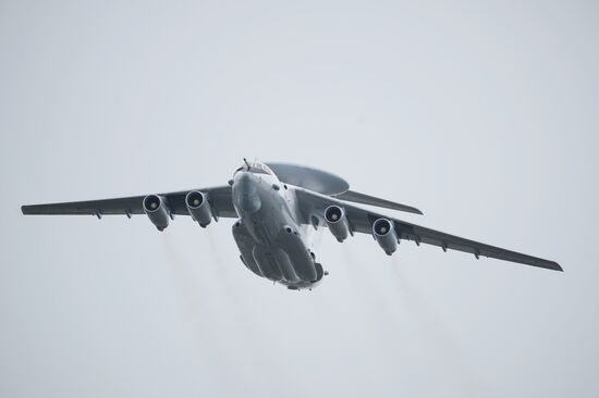 Victory Day flypast in Moscow