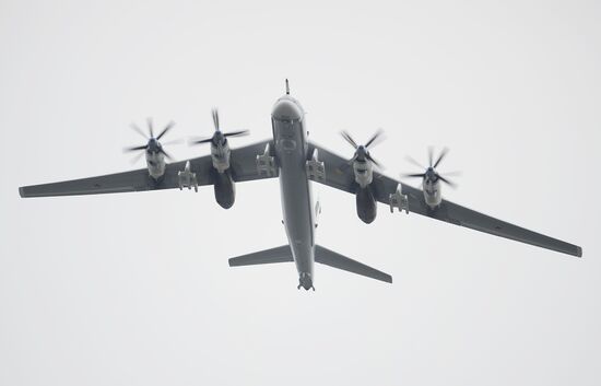 Victory Day flypast in Moscow