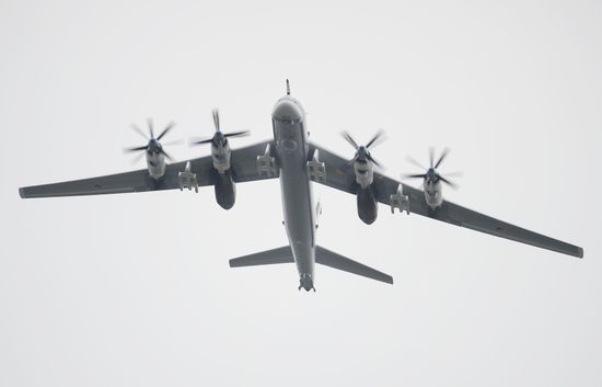 Victory Day flypast in Moscow