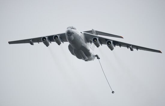 Victory Day flypast in Moscow