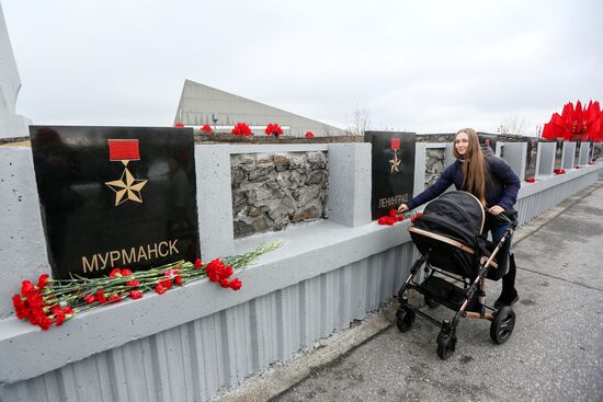 Victory Day celebrations in Russian cities