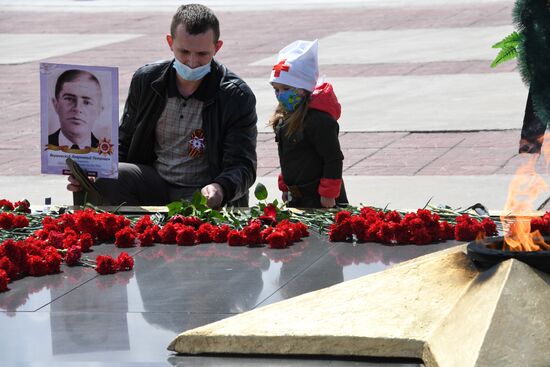 Russia Victory Day Immortal Regiment