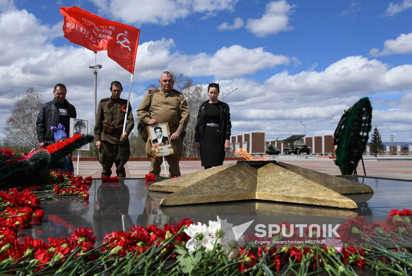 Russia Victory Day Immortal Regiment