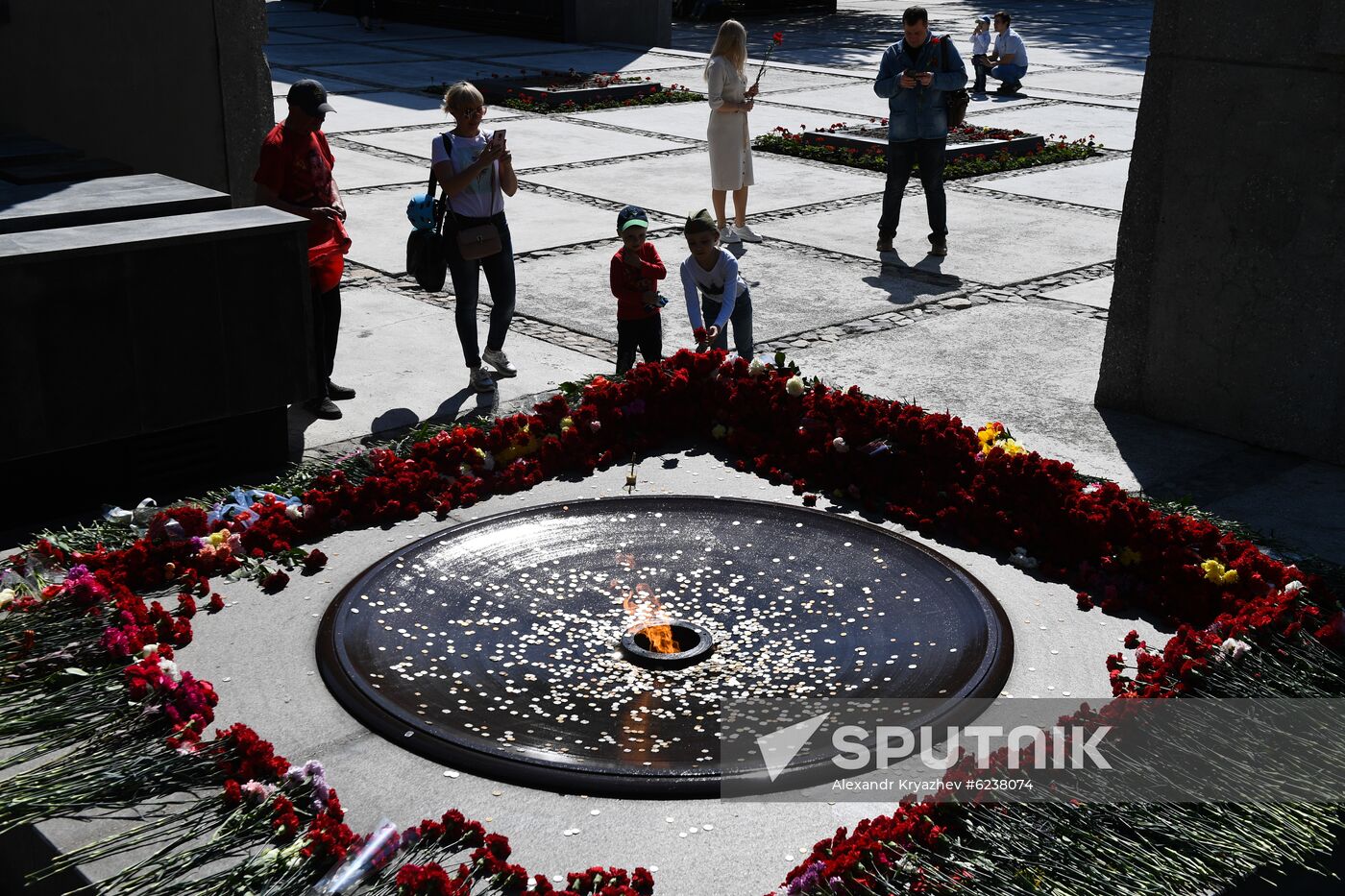 Victory Day celebrations in Russian cities