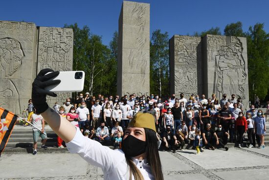 Victory Day celebrations in Russian cities