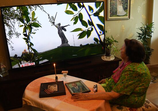 Russia Victory Day Immortal Regiment 