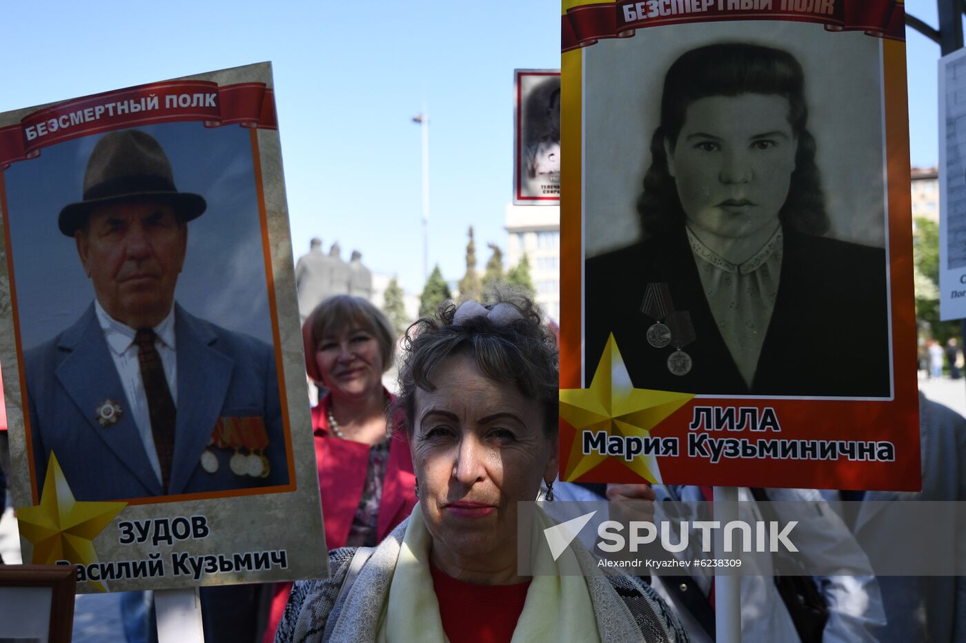Russia Victory Day Immortal Regiment
