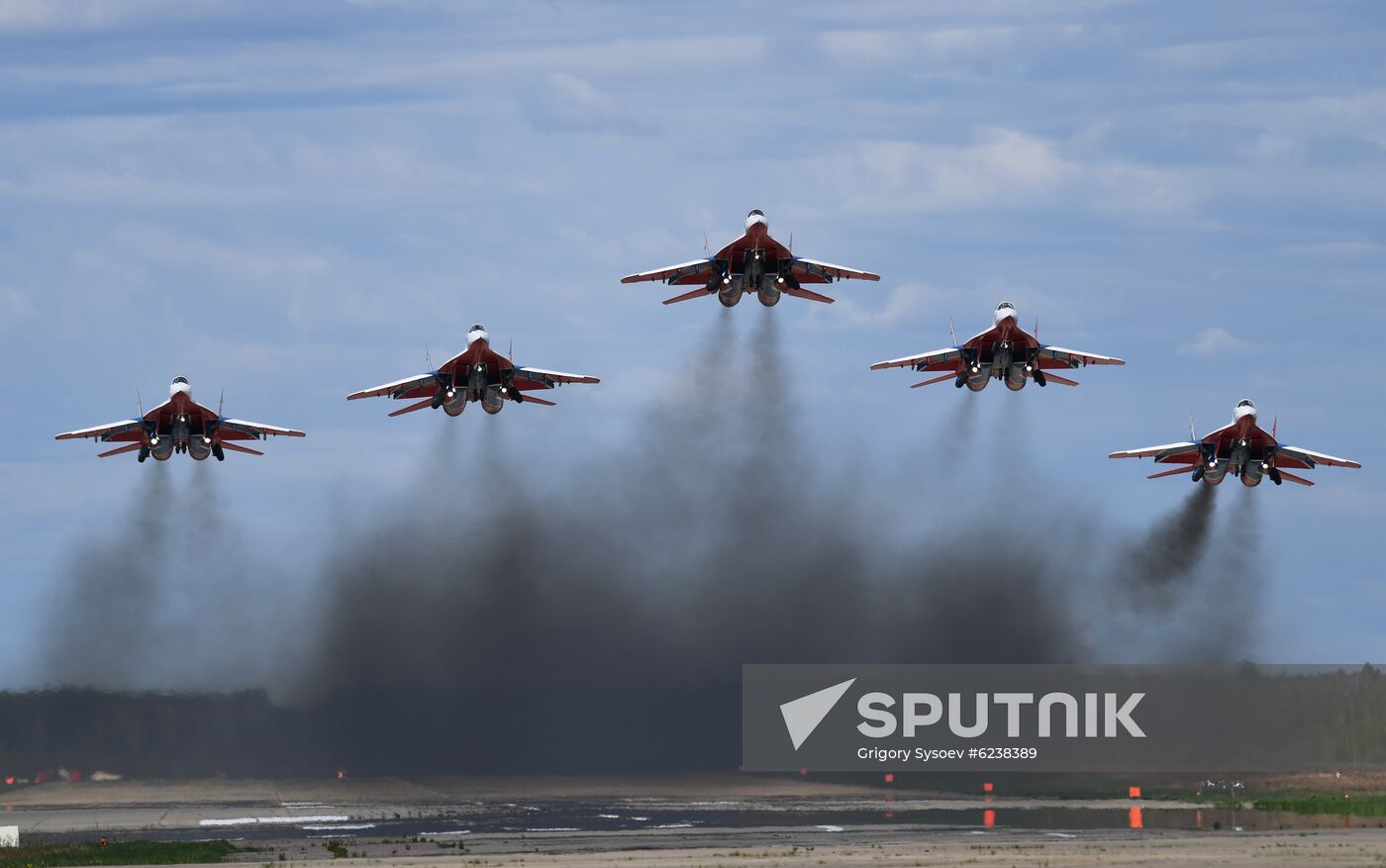 Russia Victory Day Air Show