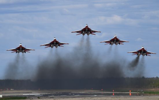Russia Victory Day Air Show