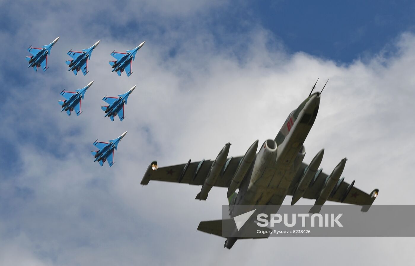 Russia Victory Day Air Show