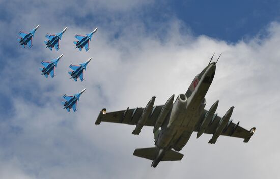 Russia Victory Day Air Show