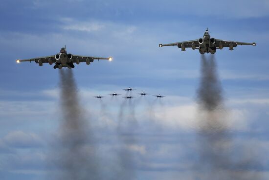 Russia Victory Day Air Show