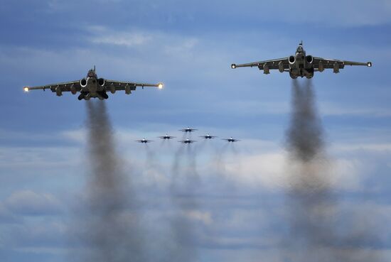 Russia Victory Day Air Show