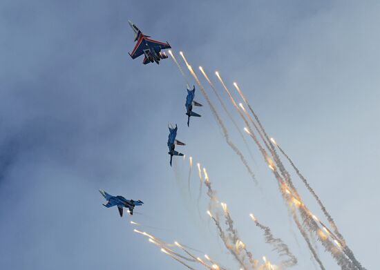 Russia Victory Day Air Show