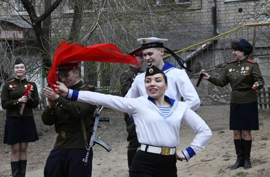 WWII veterans greeted on Victory Day