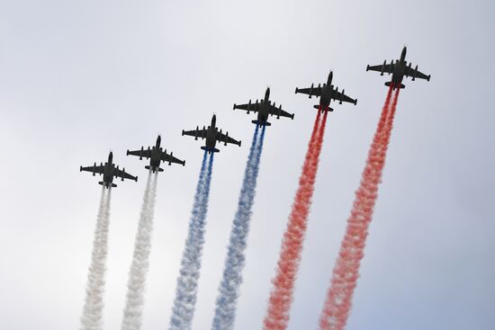 Russia Victory Day Air Show