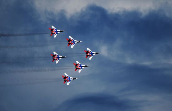 Russia Victory Day Air Show