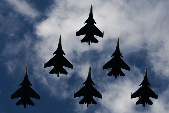 Russia Victory Day Air Show