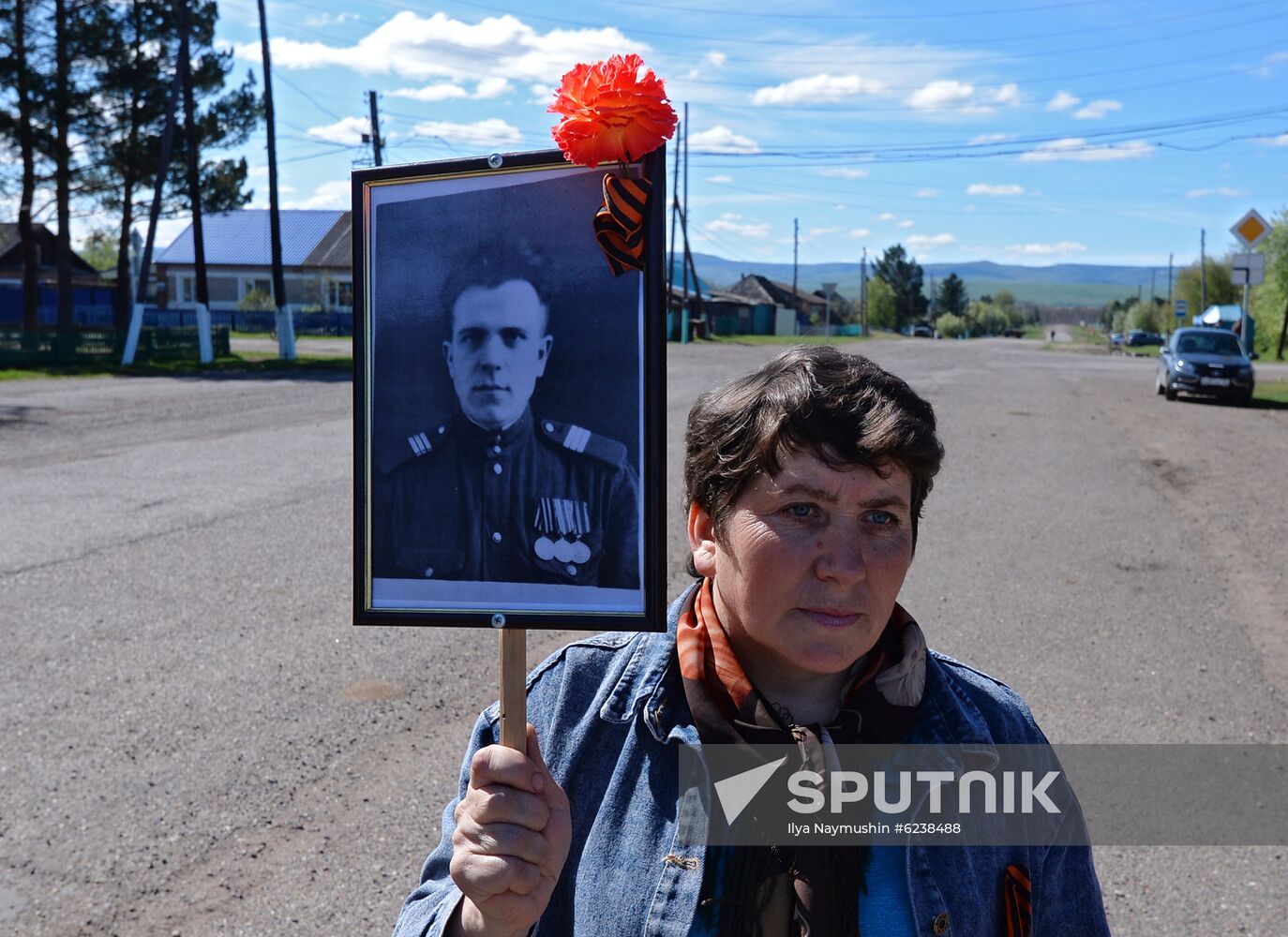 Immortal Regiment event in Russian cities