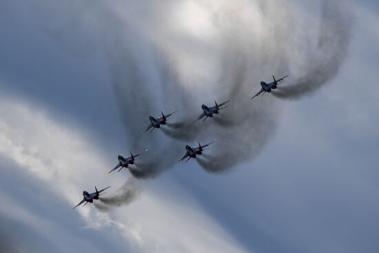 Russia Victory Day Air Show