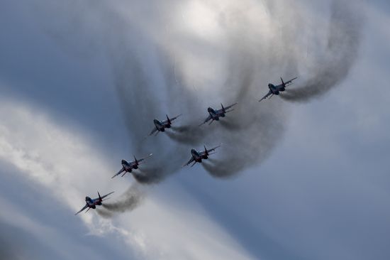 Russia Victory Day Air Show
