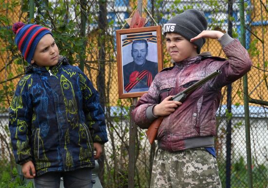 Immortal Regiment event in Russian cities