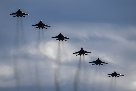 Russia Victory Day Air Show