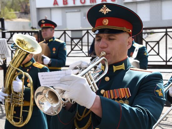 Russia Victory Day Immortal Regiment 