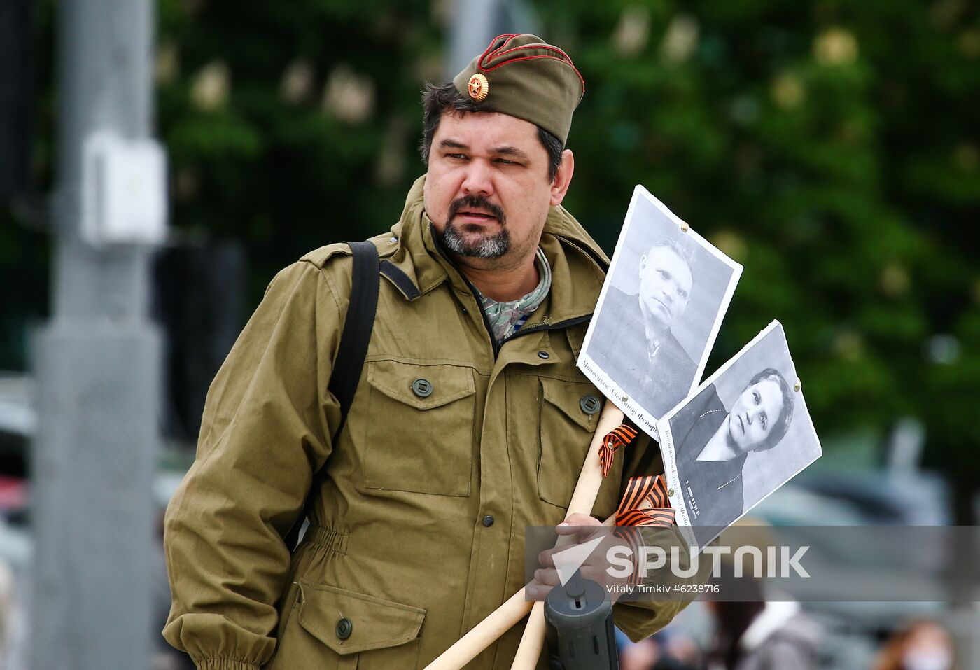 Russia Victory Day Immortal Regiment