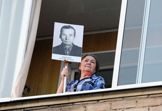 Russia Victory Day Immortal Regiment
