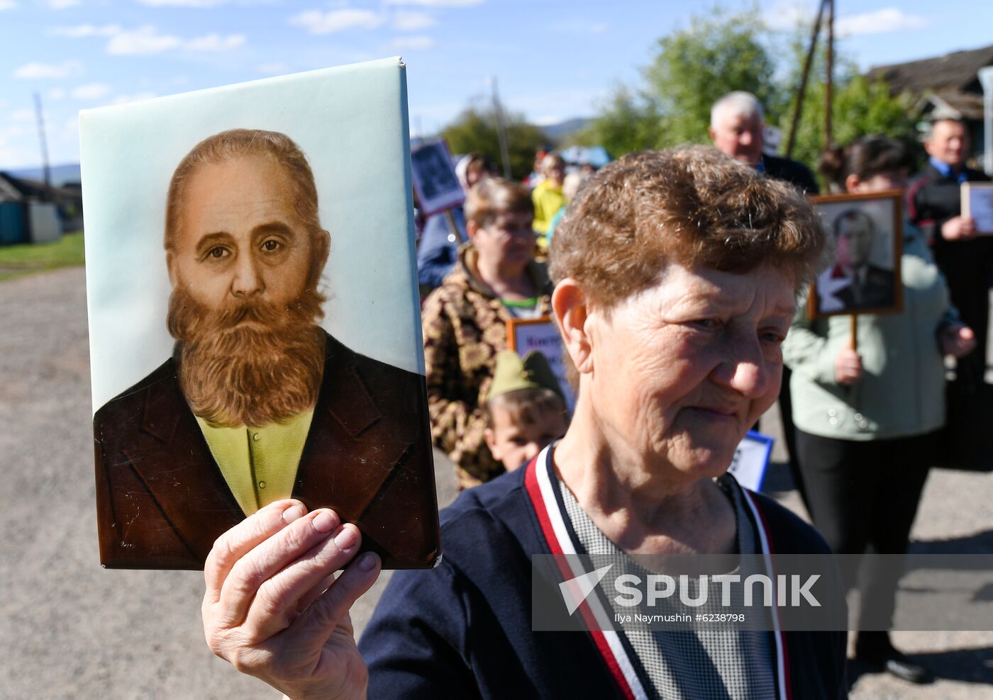 Russia Victory Day Immortal Regiment
