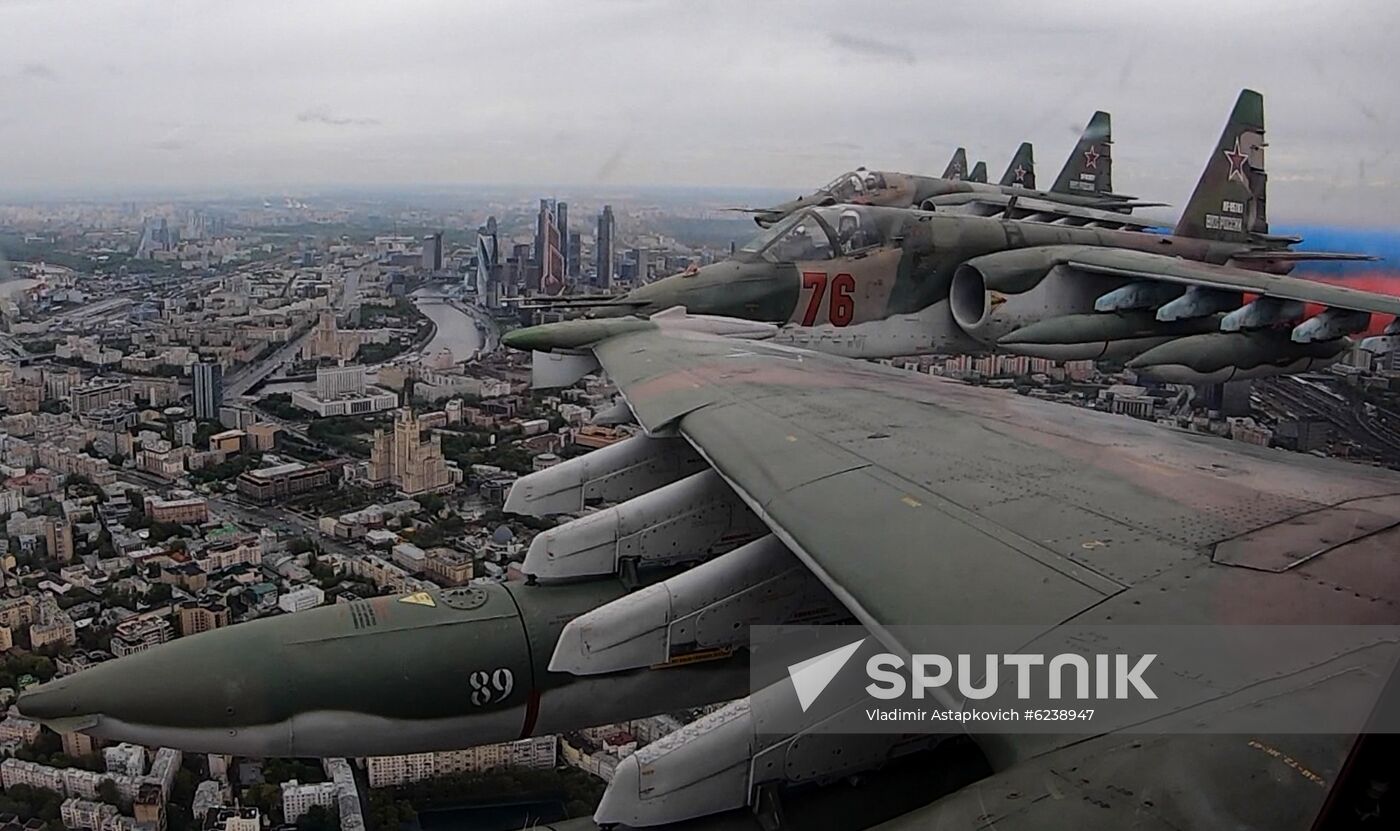 Russia Victory Day Air Show