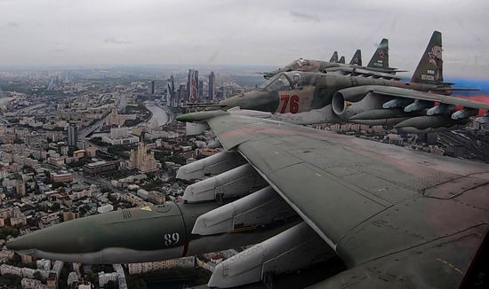 Russia Victory Day Air Show