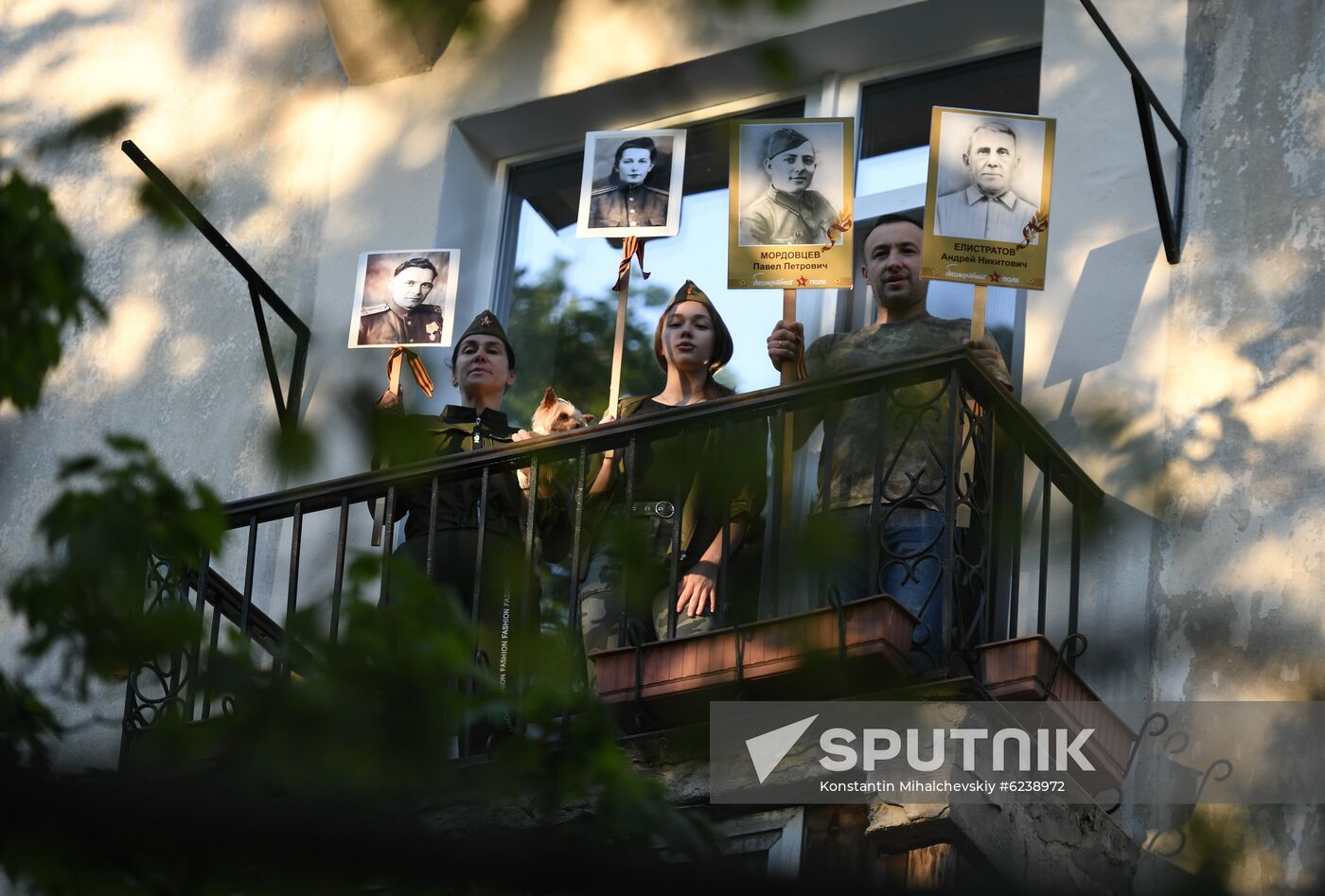 Russia Victory Day Immortal Regiment