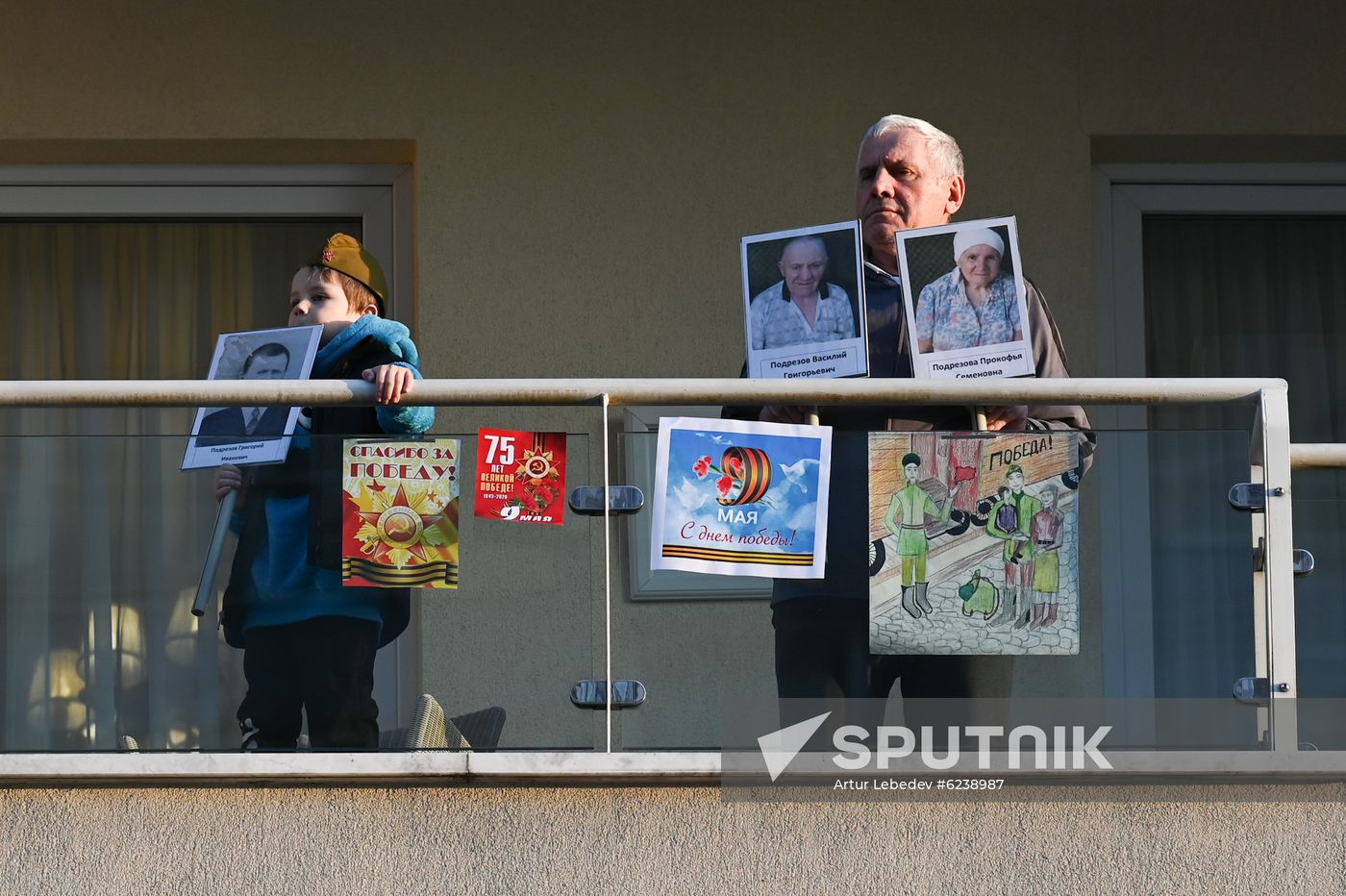 Russia Victory Day Immortal Regiment