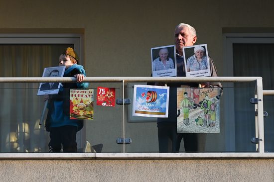 Russia Victory Day Immortal Regiment