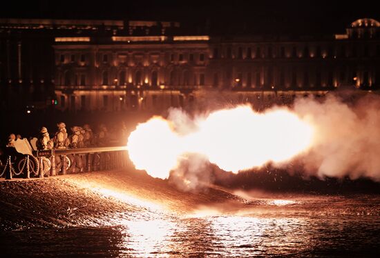 Fireworks marking 75th anniversary of Victory in Russian regions
