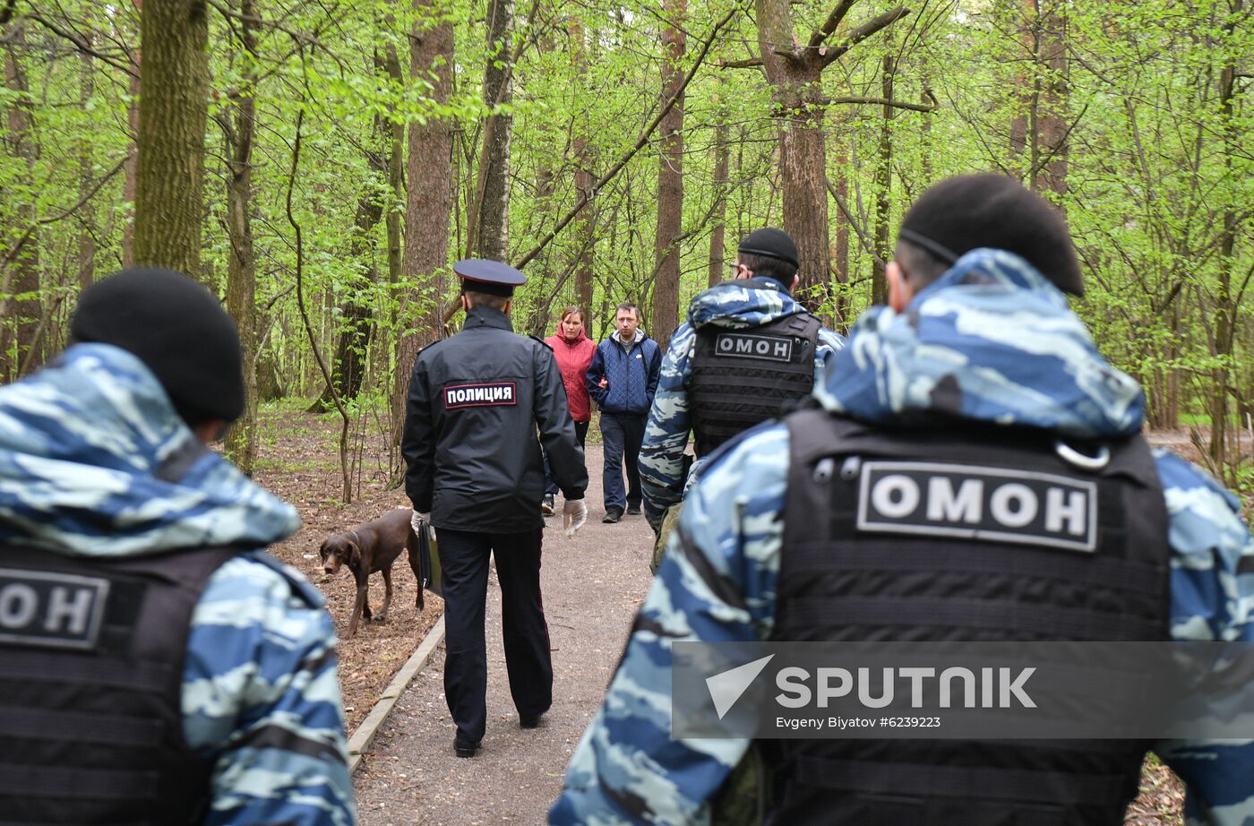 Russia Coronavirus Lockdown
