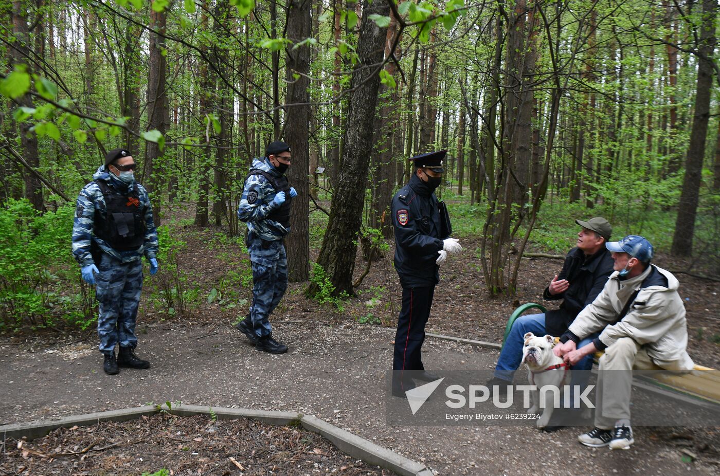 Russia Coronavirus Lockdown