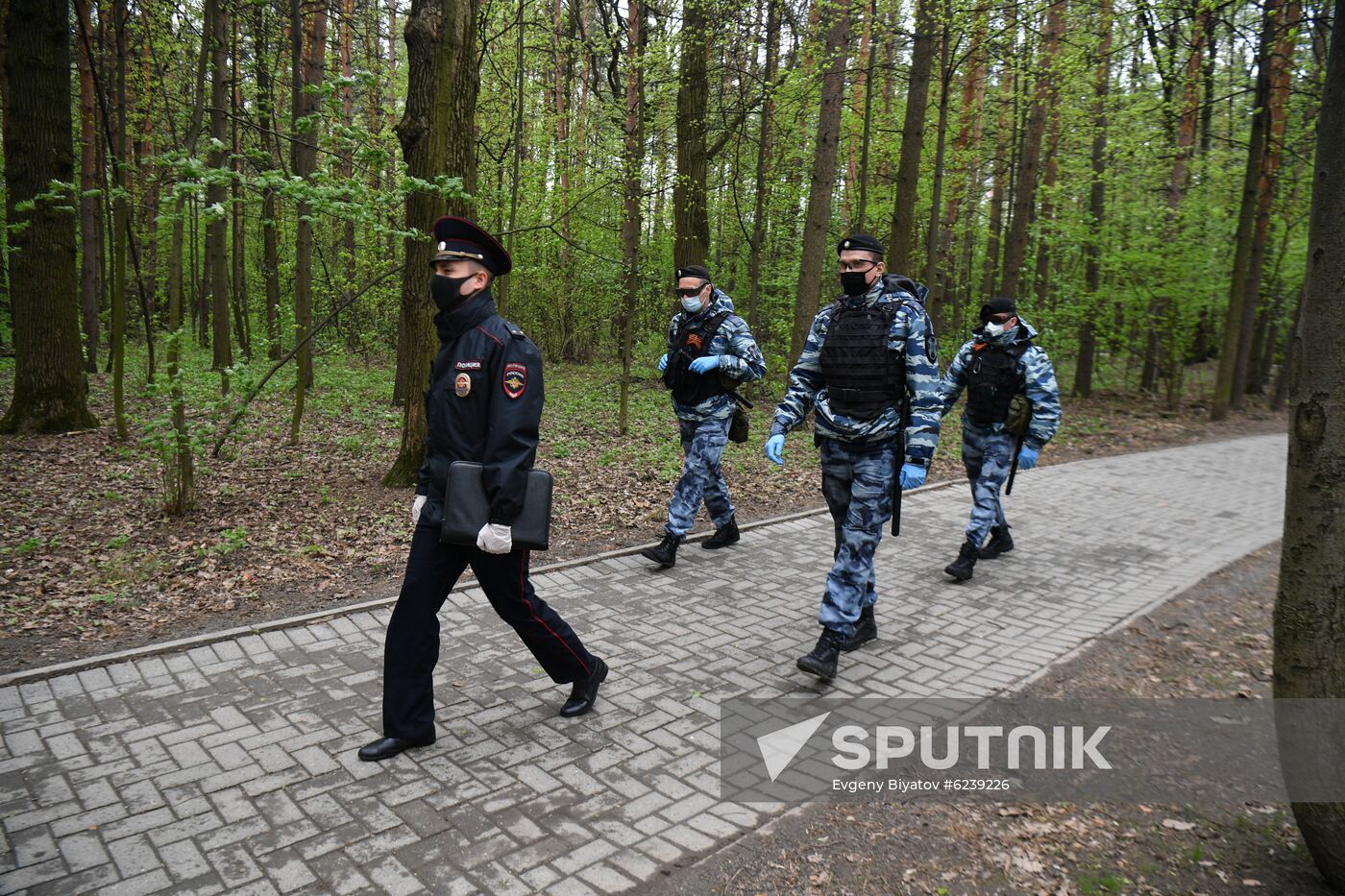 Russia Coronavirus Lockdown