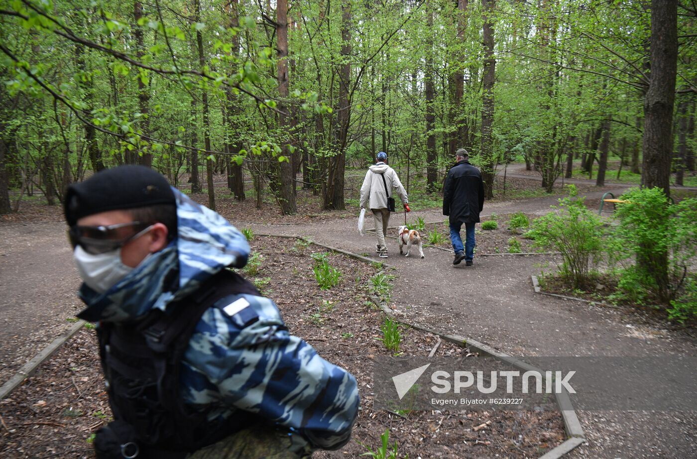 Russia Coronavirus Lockdown