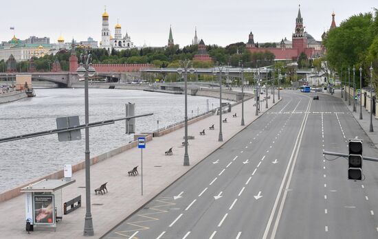 Russia Coronavirus Lockdown