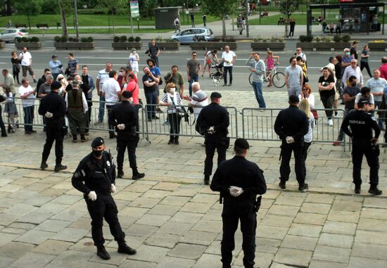 Serbia Protest
