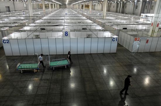 Russia Coronavirus Hospital Facilities