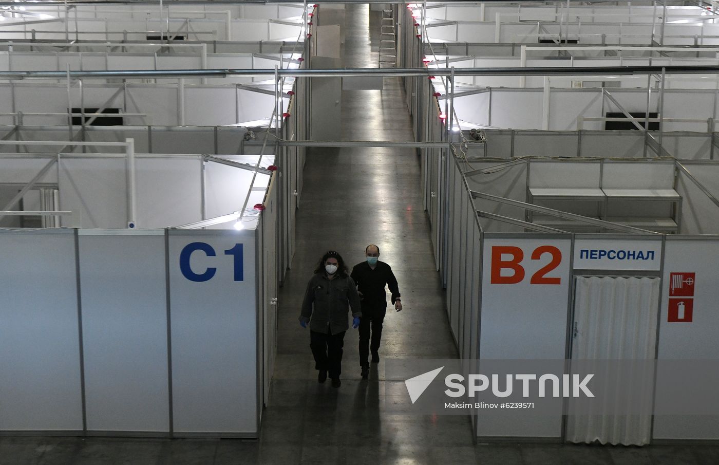 Russia Coronavirus Hospital Facilities